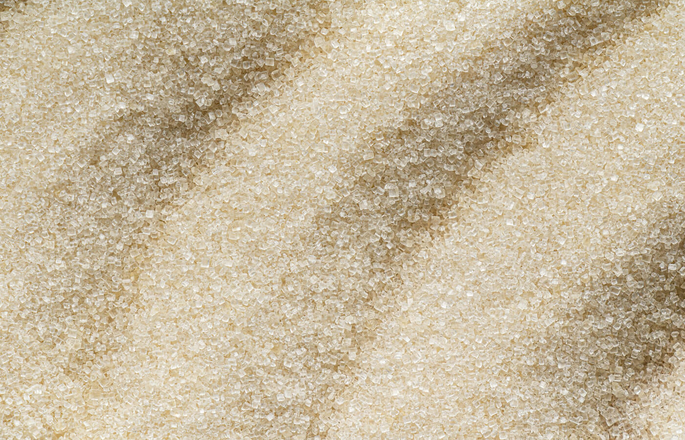 a pile of sugar granules