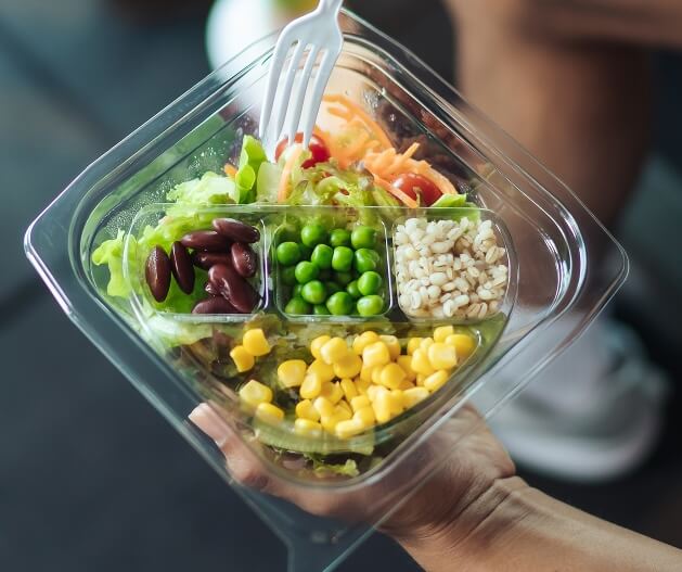 heart healthy salad bowl