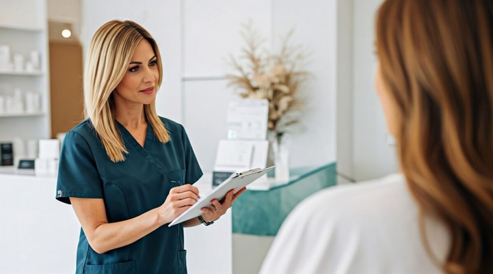 Provider answering questions