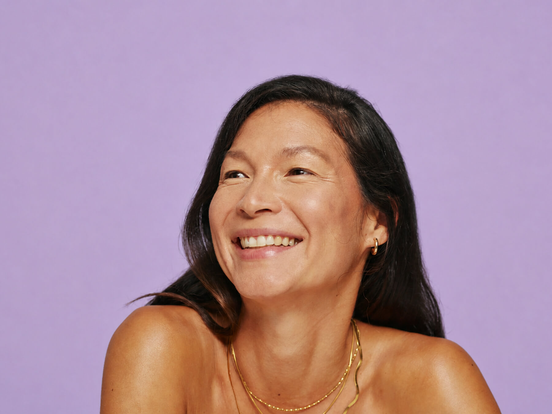 Woman Smiling